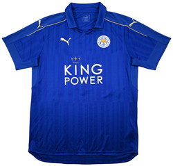2016-17 LEICESTER CITY *WASILEWSKI* SHIRT XL