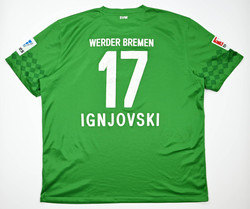 2012-13 WERDER BREMEN *IGNJOVSKI* KOSZULKA XXL