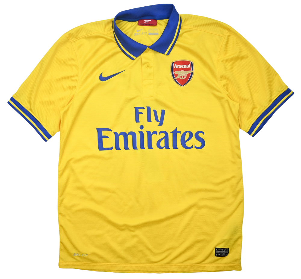 2013-14 ARSENAL LONDON *HAYLEY* SHIRT M