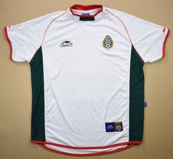 2001-02 MEXICO SHIRT XL