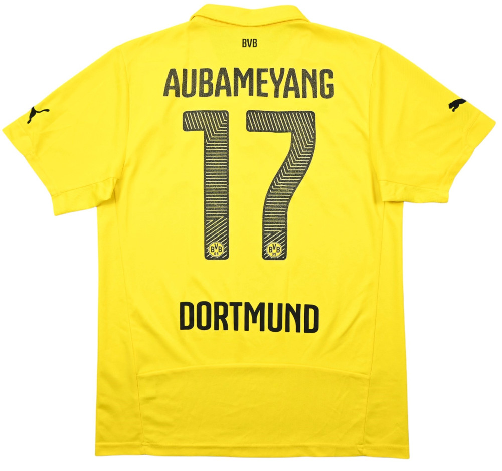 2014-15 BORUSSIA DORTMUND *AUBAMEYANG* SHIRT M
