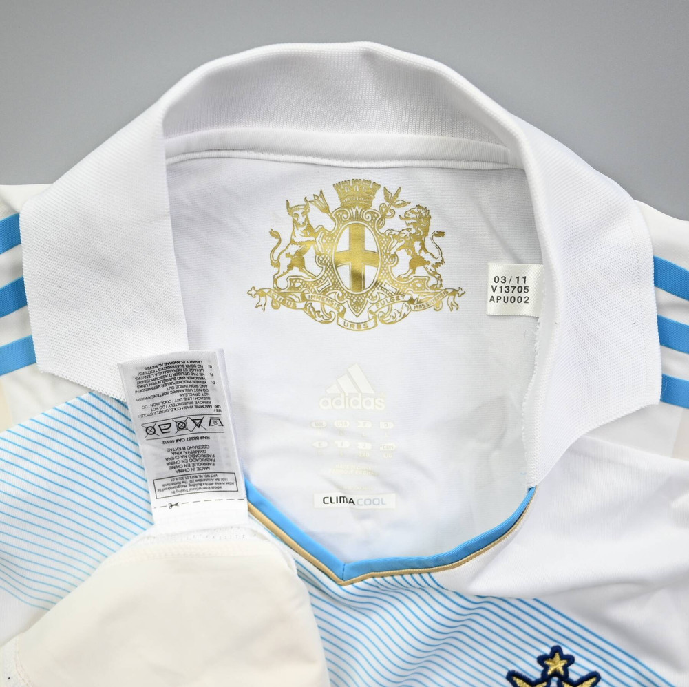 2011-12 OLYMPIQUE MARSEILLE TECHFIT SHIRT L