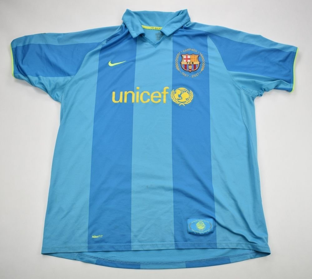 2007-08 FC BARCELONA SHIRT XL