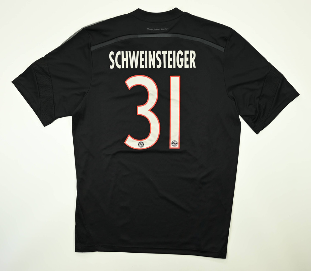 2014-15 BAYERN MUNCHEN *SCHWEINSTEIGER* KOSZULKA L