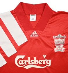 1992-93 LIVERPOOL SHIRT L/XL