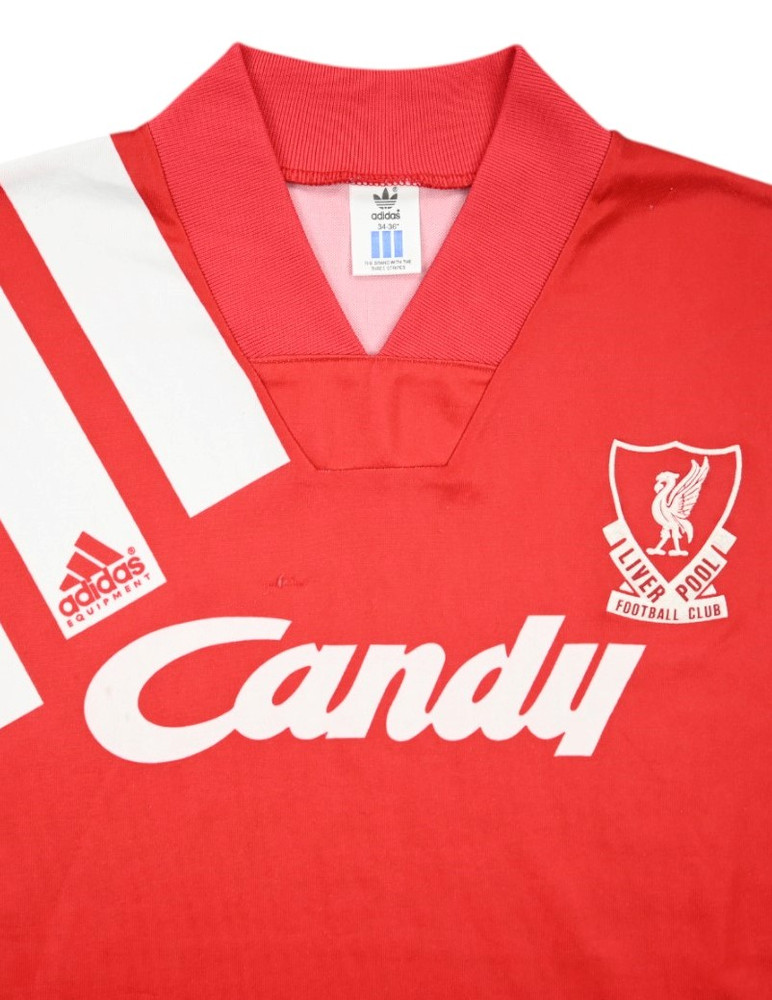 1991-92 LIVERPOOL KOSZULKA S