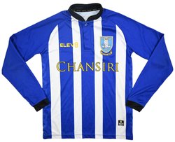 2018-19 SHEFFIELD WEDNESDAY LONGSLEEVE S. BOYS