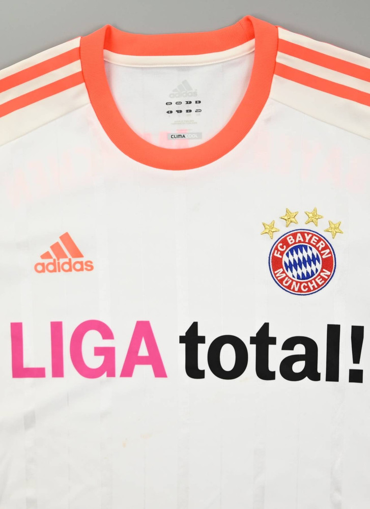 2012-13 BAYERN MUNCHEN PLAYER ISSUE SHIRT L