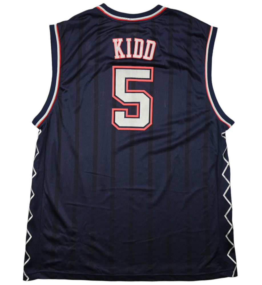 NEW JERSEY NETS *KIDD* NBA SHIRT XL