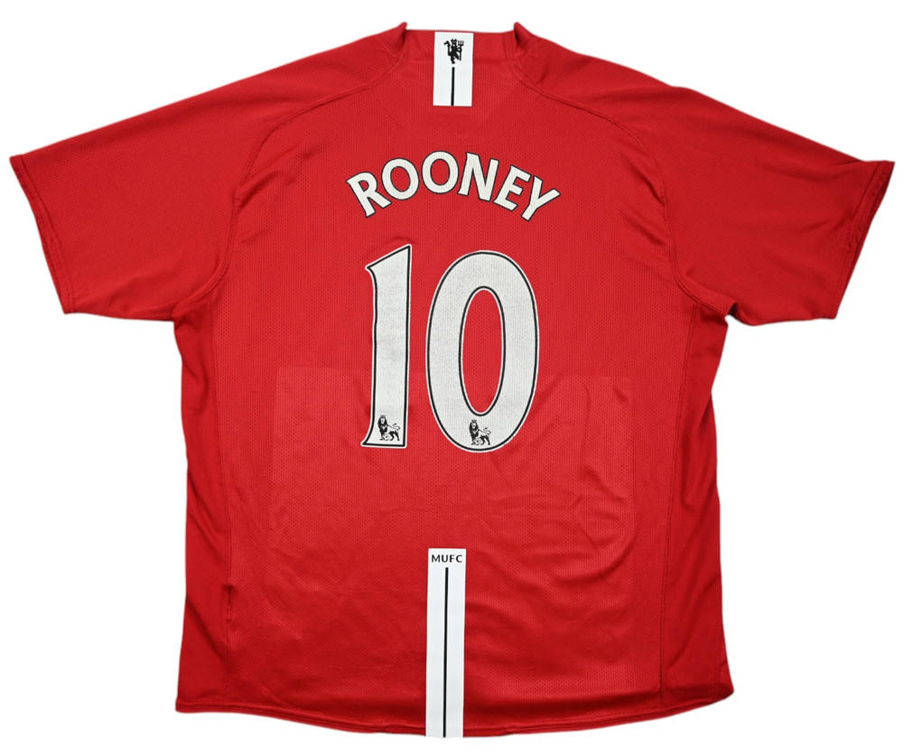 2007-09 MANCHESTER UNITED *ROONEY* XL