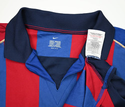 2001-02 FC BARCELONA *SAVIOLA* SHIRT XL