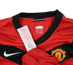 2009-10 MANCHESTER UNITED *SCHOLES* SHIRT S