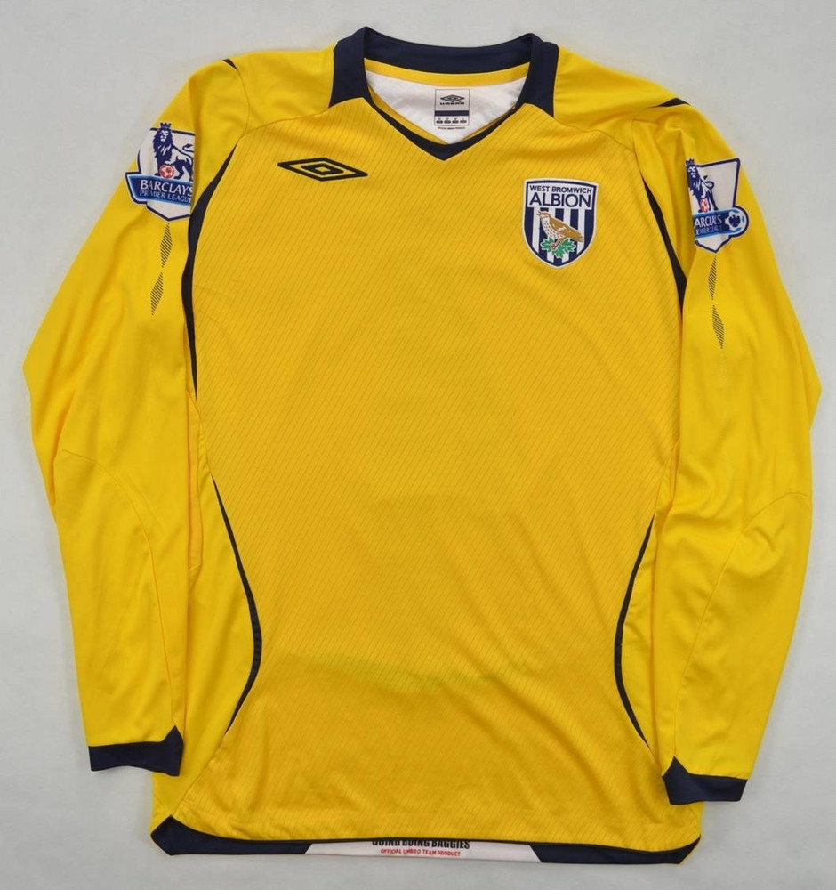 2008-09 WEST BROMWICH ALBION *CECH* LONGSLEEVE SHIRT XL