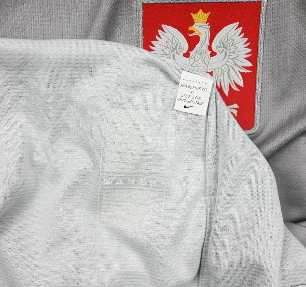 2014 POLAND *FABIAŃSKI* MATCH ISSUE LONGSLEEVE XXL