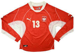 2002-04 POLAND *GLOWACKI* PLAYER ISSUE LONGSLEEVE SHIRT XL
