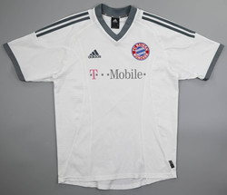 2002-03 BAYERN MUNCHEN *ZE ROBERTO* SHIRT XL. BOYS/S