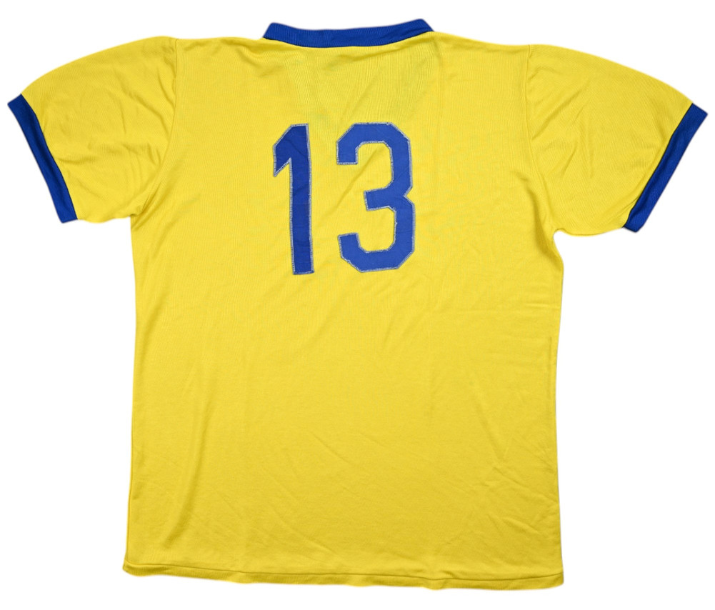 Vintage Football Shirts for team - 7 pieces Yellow-Blue