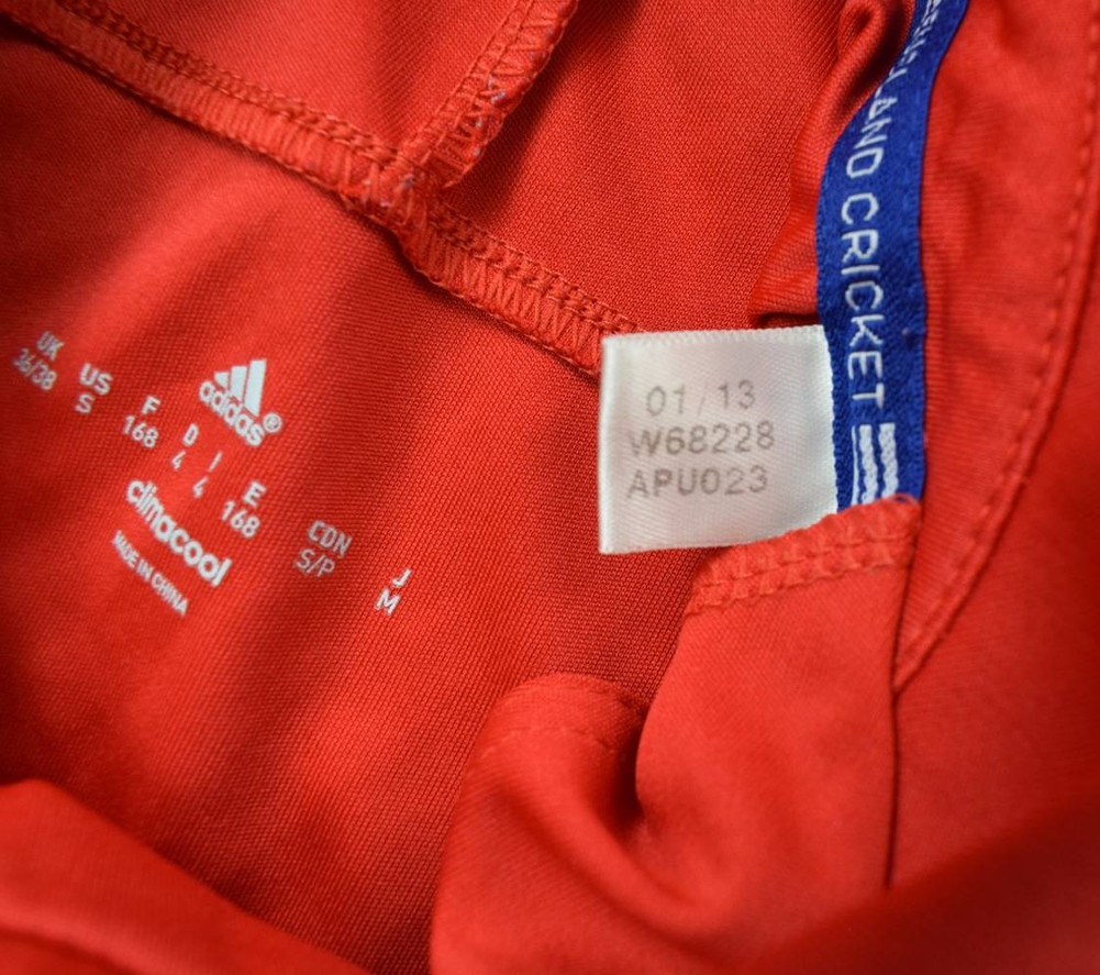 ENGLAND CRICKET ADIDAS SHIRT S