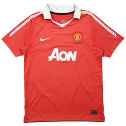 2010-11 MANCHESTER UNITED *EVRA* SHIRT XL. BOYS