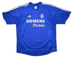 2004-05 REAL MADRID SHIRT L