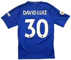 2017-18 CHELSEA LONDON *DAVID LUIZ* SHIRT S