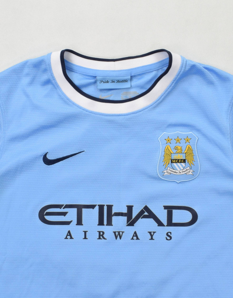 2013-14 MANCHESTER CITY *J.NAVAS* SHIRT XL. BOYS
