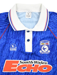 1992-93 CARDIFF CITY SHIRT L