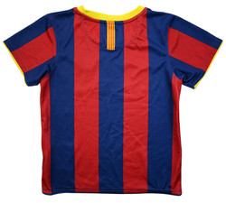 2010-11 BARCELONA SHIRT M. BOYS 110CM