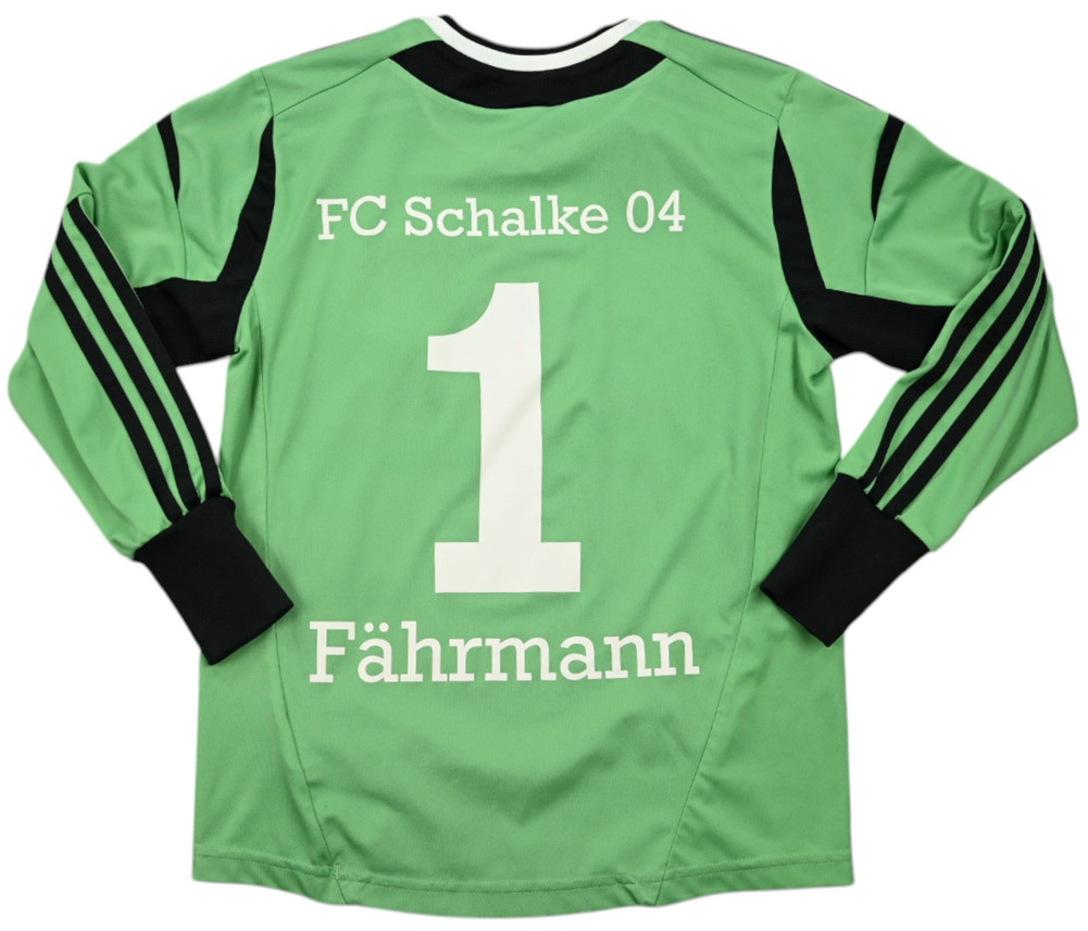 2012-13 SCHALKE *FAHRMANN* GK LONGSLEEVE KOSZULKA S. BOYS