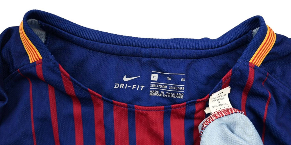 2017-18 FC BARCELONA SHIRT L. BOYS