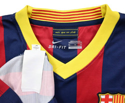 2013-14 FC BARCELONA *A. INIESTA* SHIRT XL