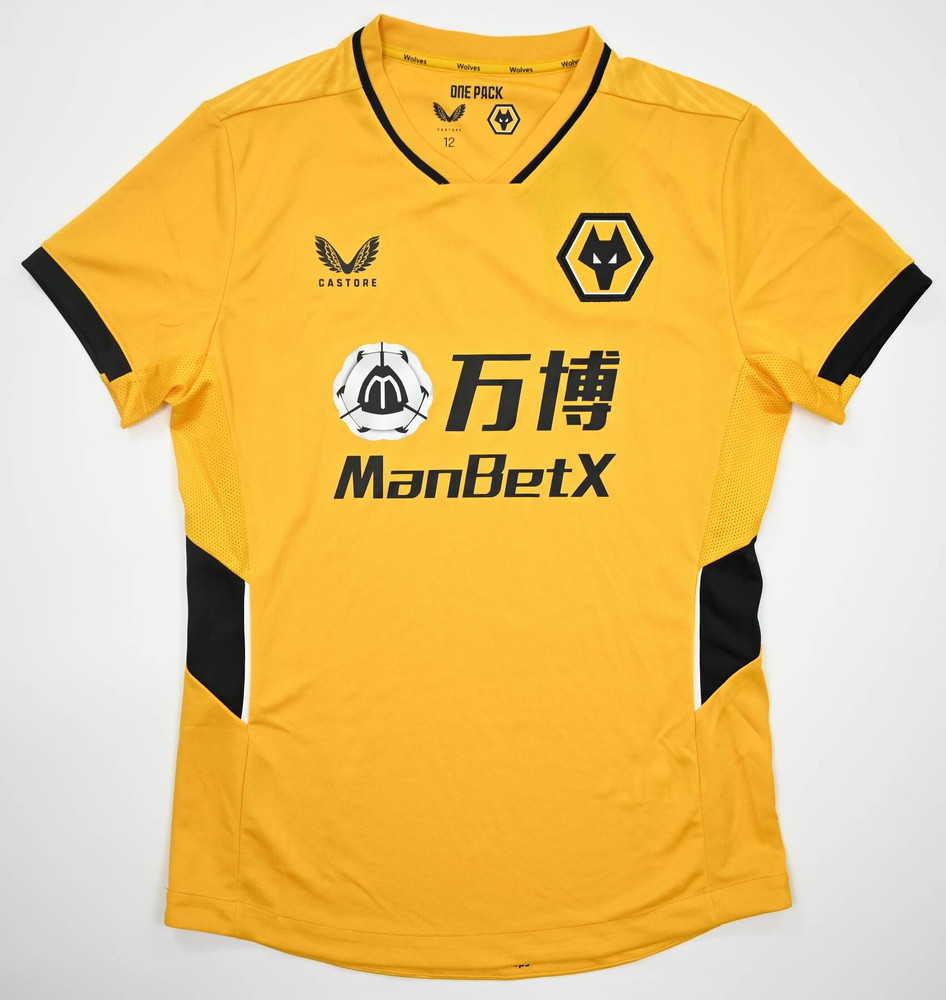 2021-22 WOLVERHAMPTON WANDERERS SHIRT WOMENS L