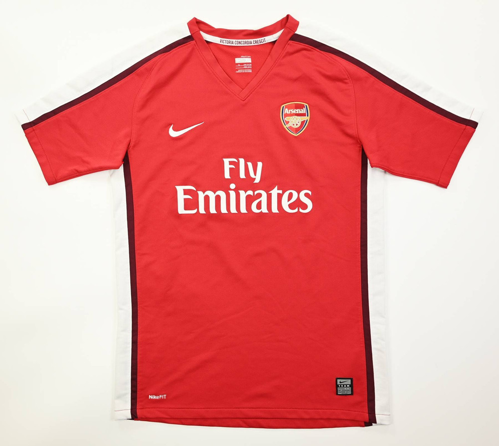 2008-10 ARSENAL LONDON SHIRT XL. BOYS