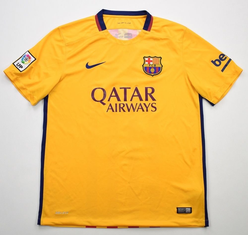 2015-16 FC BARCELONA SHIRT L