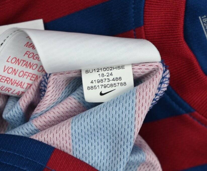 2011-12 FC BARCELONA SHIRT BOYS 18-24 M