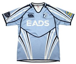 CARDIFF BLUES RUGBY SHIRT L