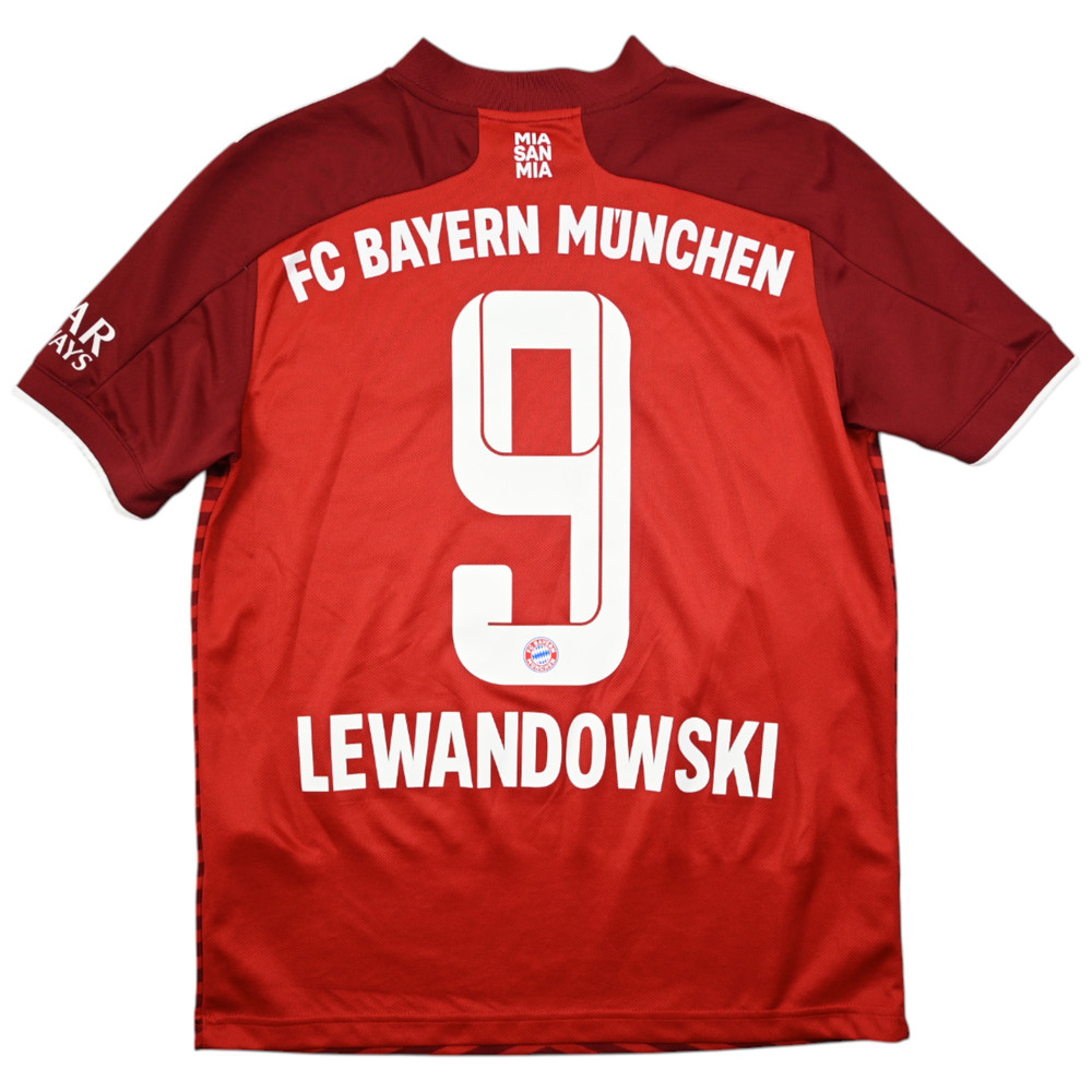 2021-22 BAYERN MUNCHEN *LEWANDOWSKI* SHIRT L. BOYS