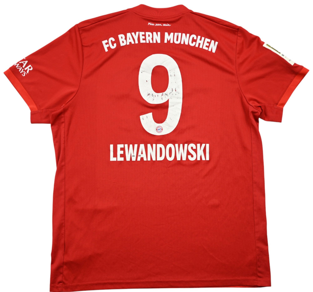 2019-20 BAYERN MUNCHEN *LEWANDOWSKI* KOSZULKA XL