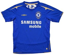 2005-06 CHELSEA LONDON SHIRT S. BOYS