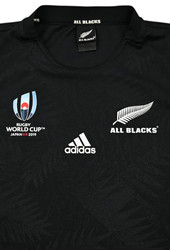 ALL BLACKS NEW ZEALAND RUGBY SHIRT S