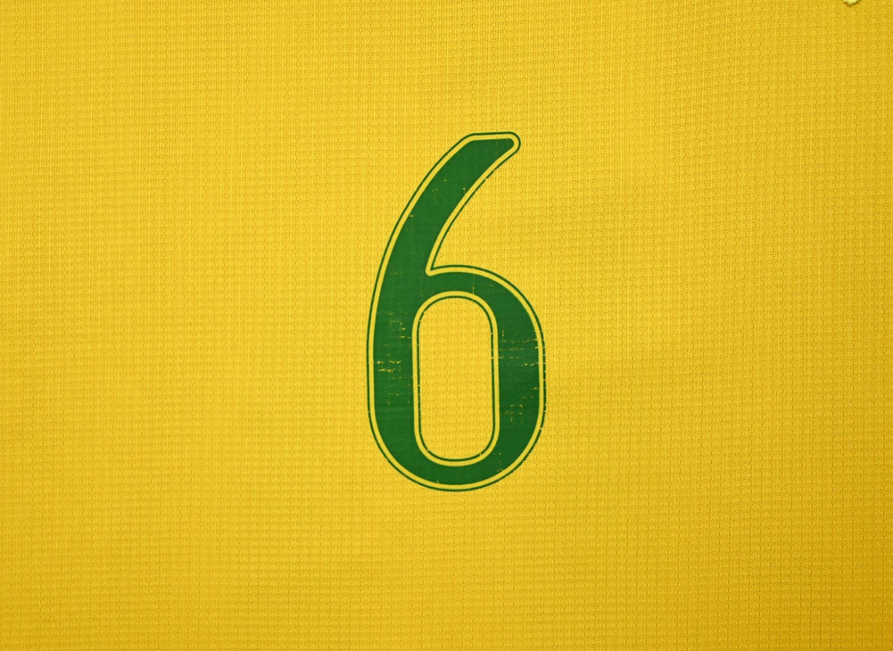 2006-08 BRAZIL *R. CARLOS* SHIRT L