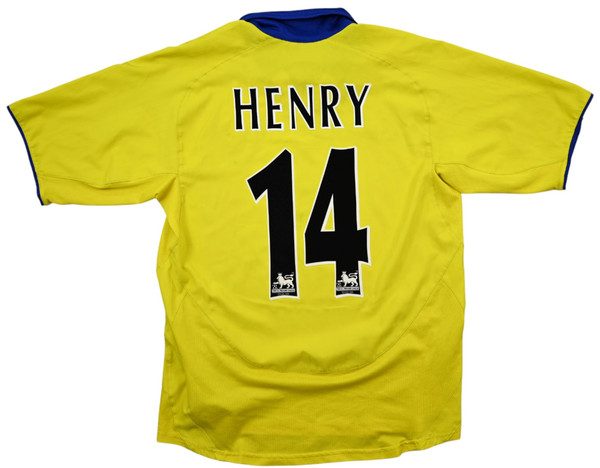 2003-05 ARSENAL *HENRY* KOSZULKA M
