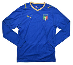 2007-08 ITALY KOSZULKA LONGSLEEVE S