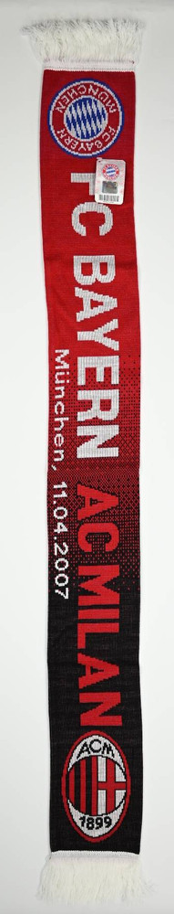 FC BAYERN MUNCHEN / AC MILAN 11.04.2007 SCARF