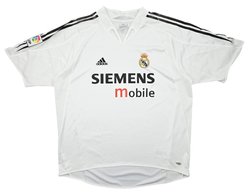 2004-05 REAL MADRID SHIRT XL