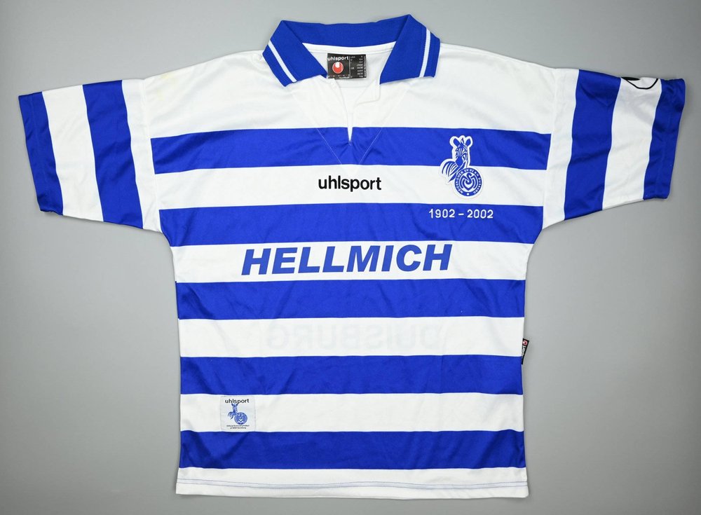 2001-02 MSV DUISBURG SHIRT S