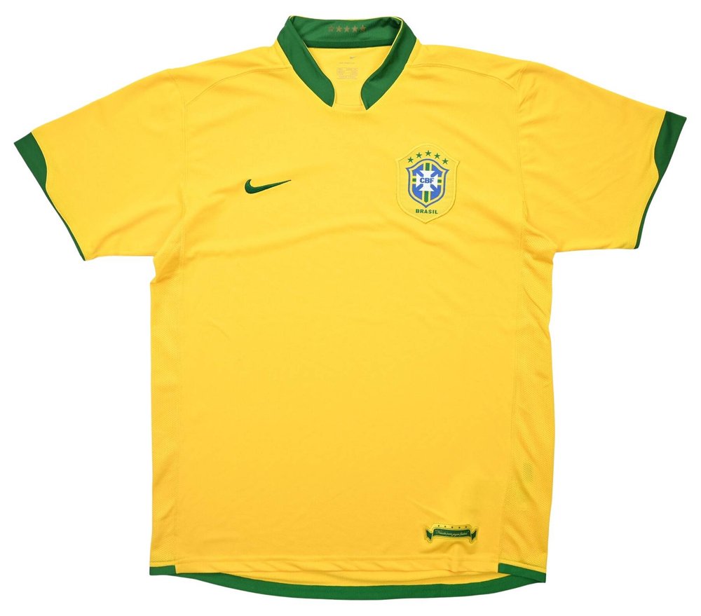 2006-08 BRAZIL SHIRT XL