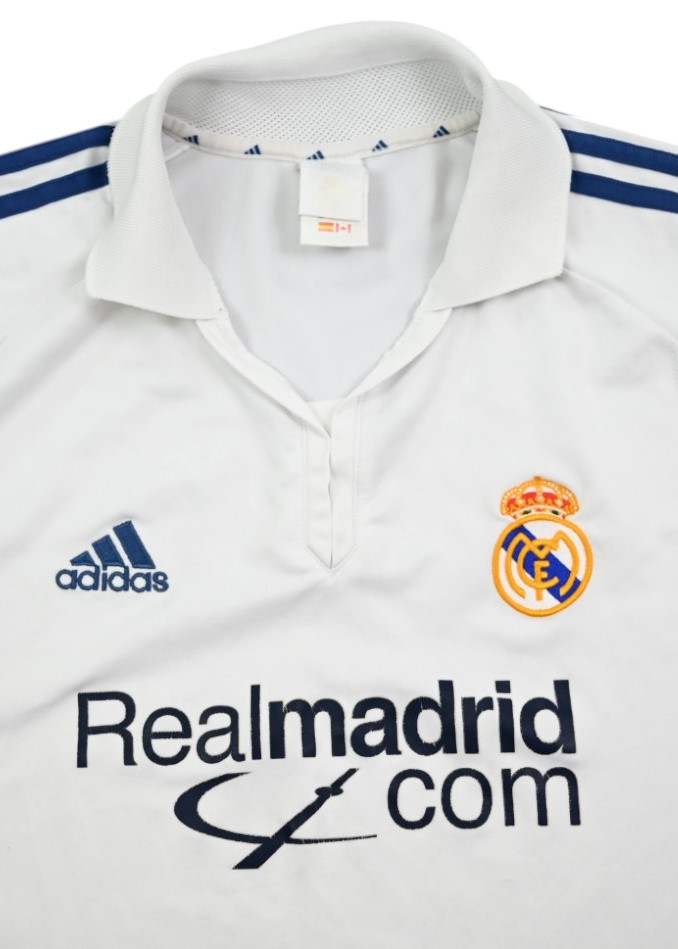 2001-02 REAL MADRID SHIRT L