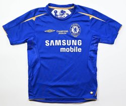 2005-06 CHELSEA LONDON SHIRT M. BOYS