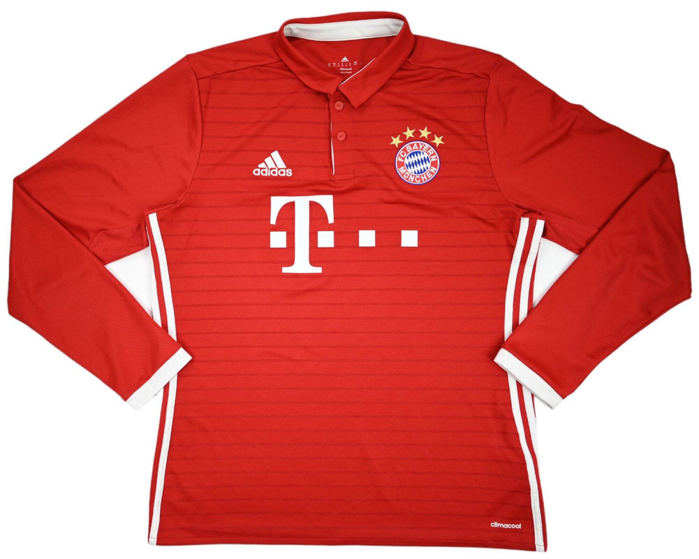 2016-17 BAYERN MUNCHEN LONGSLEEVE SHIRT M